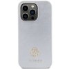 Guess GUHCP15LPS4DGPS iPhone 15 Pro 6.1 srebrny/silver hardcase Strass Metal Logo